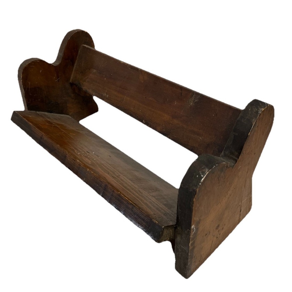 Wooden Brown Rustic Shelf - Picture 5 of 9